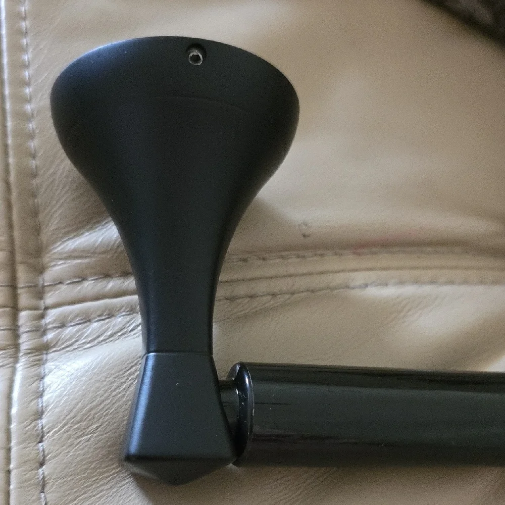 Sleek Black Bath Accessory